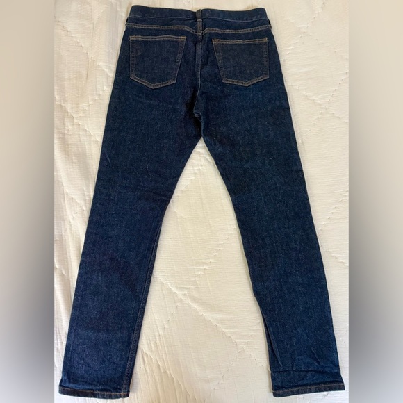 Everlane Selvedge Slim Fit Jeans 30x30 Men’s Organic Cotton Indigo Blue - Picture 2 of 11